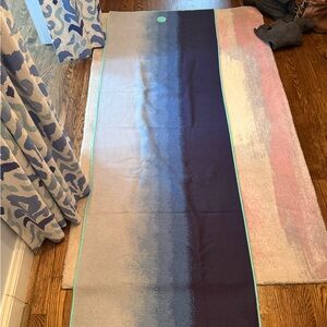 Gradient Blue Yoga Towel